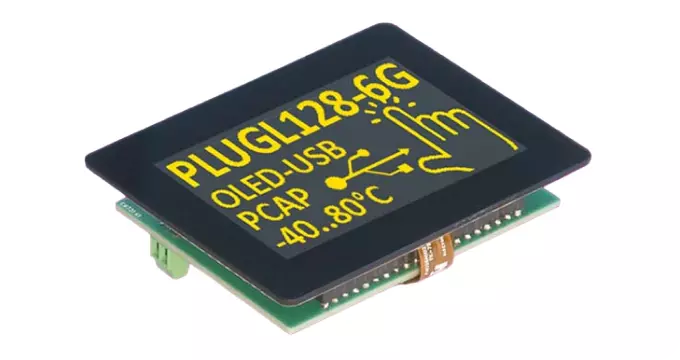 LCD à matrice de points pour 4/8 bits comme affichage de texte compatible HD44780