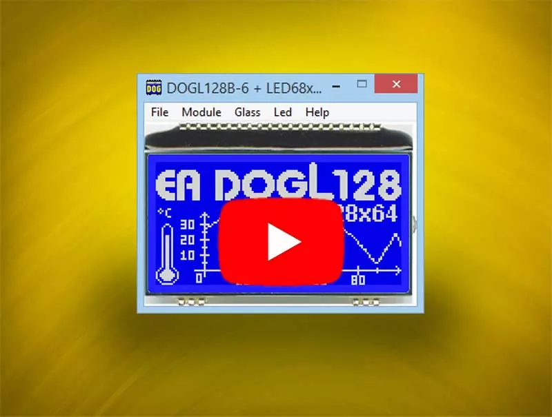 Simulation d'affichage DOG sous Windows